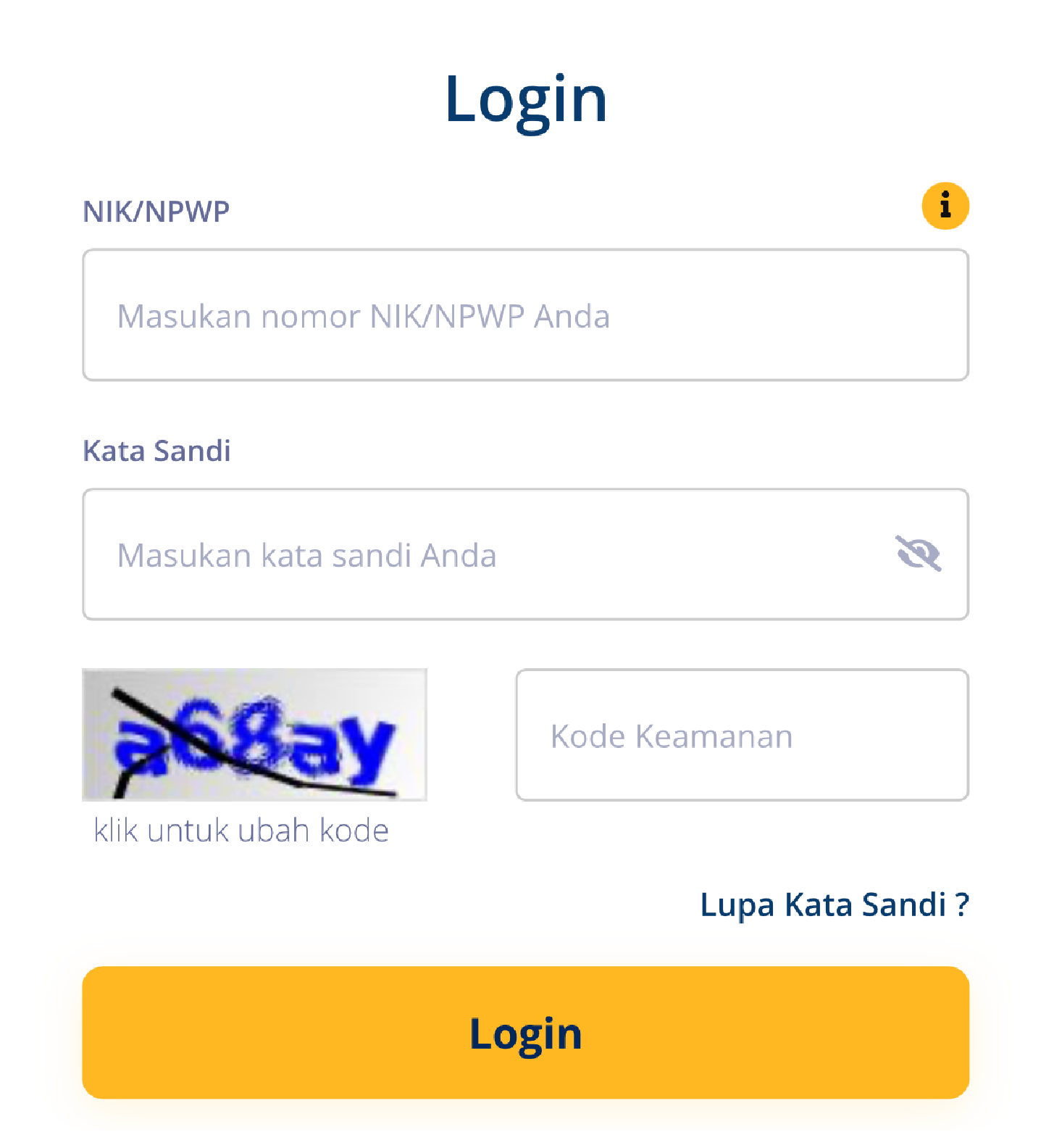 cara pemadanan NIK dan NPWP di DJP Online