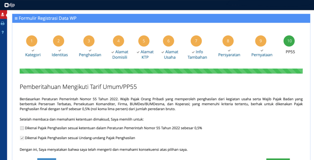 cara membuat npwp online dengan mudah di halaman DJP